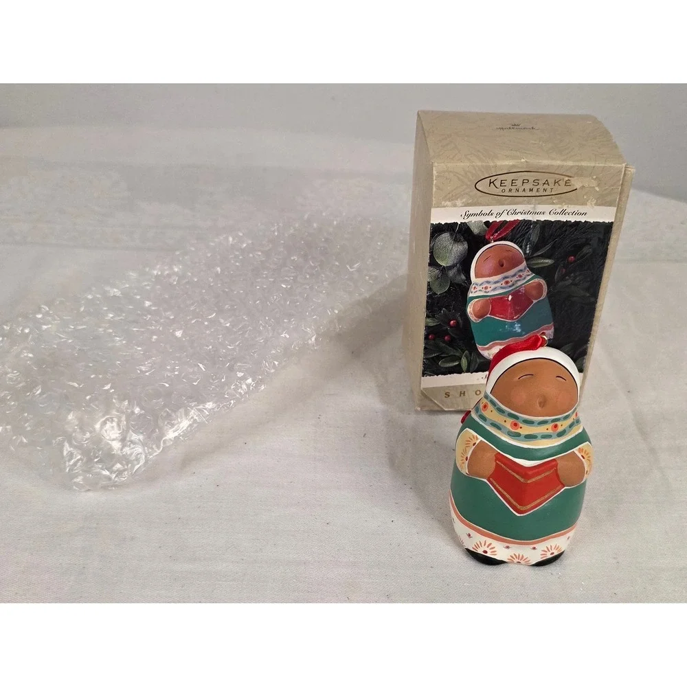 1995 Hallmark Keepsake Sweet Song Terra Cotta Ornament Patricia Andrews Boxed